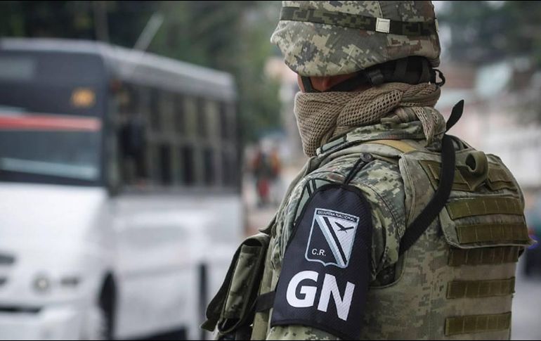 Hasta mayo, 24 integrantes de la Guardia Nacional estaban enfermos por COVID-19, en la última actualización de la cifra. ARCHIVO