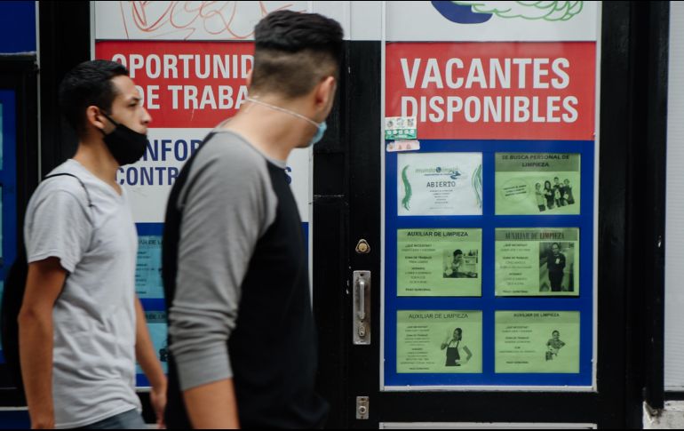 El año pasado en Jalisco se perdieron 32 mil 332 puestos de trabajo. EL INFORMADOR/ARCHIVO