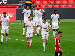 A través de un comunicado, los blancos pidieron a sus aficionados y socios no realizar los tradicionales festejos en la Cibeles, en caso de que se coronen este jueves. EFE / ARCHIVO