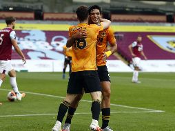 Fue el tanto 17 del mexicano en la Premier League, lo que le sitúa quinto en la clasificación de máximos goleadores. AFP / J. Cairnduff