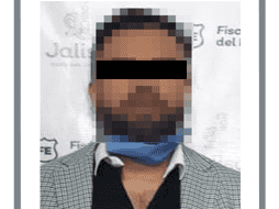 José Luis “N” fue puesto a disposición de las autoridades. TWITTER/@FiscaliaJal