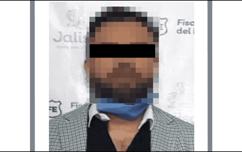 José Luis “N” fue puesto a disposición de las autoridades. TWITTER/@FiscaliaJal