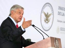 El Presidente encabeza la inauguración del cuartel militar de la Guardia Nacional en Zapopan. ESPECIAL / Presidencia de la República