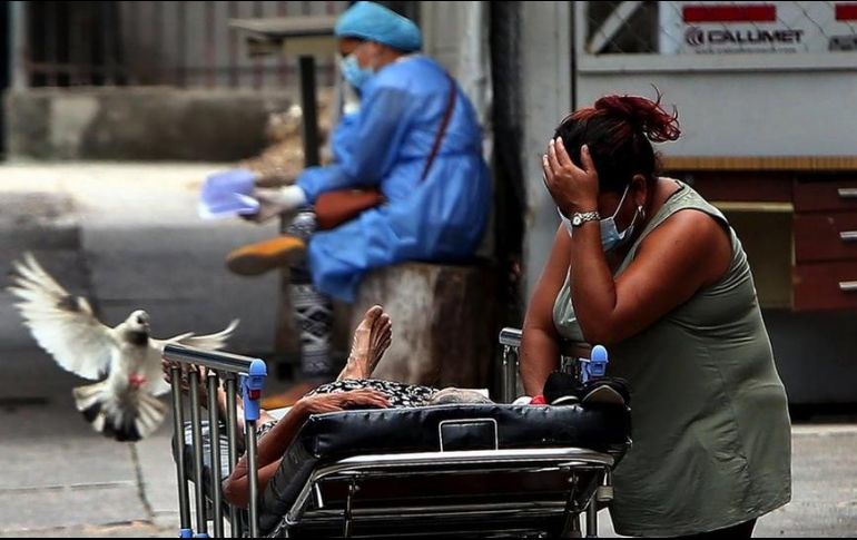 Algunos de los principales hospitales en Honduras han visto superada su capacidad ante el dramático aumento de casos de covid-19. Johny Magallanes / Cortesía diario El Heraldo