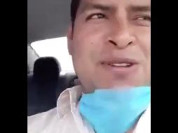 En el video, el funcionario niega la existencia del virus. ESPECIAL