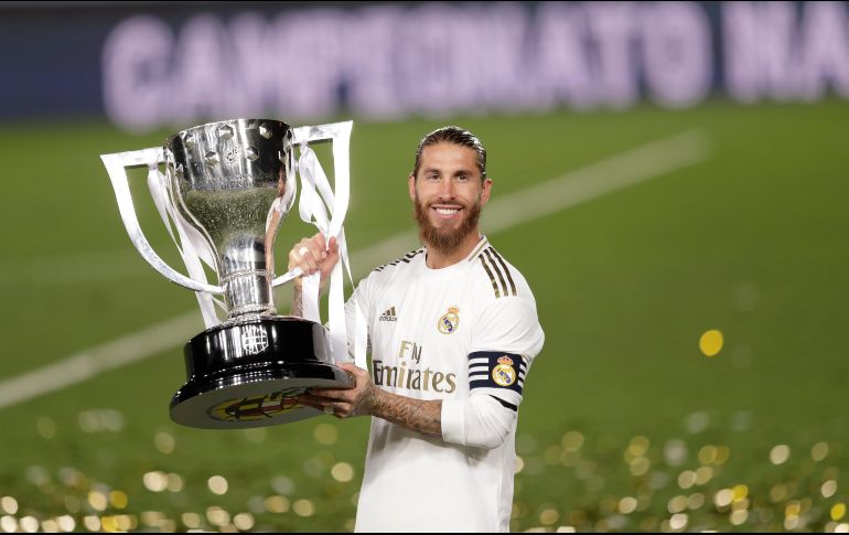 Ramos, que acaba contrato con el Real Madrid en 2021, se mostró confiado en que podrá llegar a un acuerdo de renovación. AP/ B. Armangue