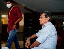 El comandante Pablo Beltrán habla de la situación de las negociaciones entre la guerrilla y el gobierno desde La Habana. AP/R. Espinosa