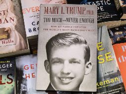 La publicación de Mary Trump, es el primer retrato poco halagador del presidente de EU por parte de un integrante de su familia. AFP / S. Keith