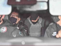 El ex director de Pemex llegó este viernes a la capital extraditado por España acusado de corrupción y con la intención de destapar varios casos ocurridos durante el mandato de Enrique Peña Nieto.  AFP / P. Pardo