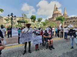 Elementos denuncian que no les entregan el equipo de protección necesaria para reducir un posible contagio de COVID-19. EL INFORMADOR / S. Flores