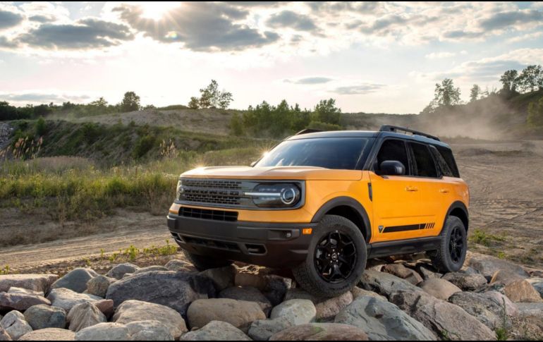Los nuevos modelos llegará al mercado estadounidense a finales de año. En la imagen, una Ford Bronco Sport. ESPECIAL