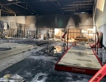 Después del incendio de esta madrugada en las instalaciones del Polideportivo Code Alcalde, el organismo rector del deporte estatal (Code Jalisco) anunció que buscarán reubicar a los atletas que perdieron su lugar de entrenamiento. INSTAGRAM / @AleOrozcoLoza