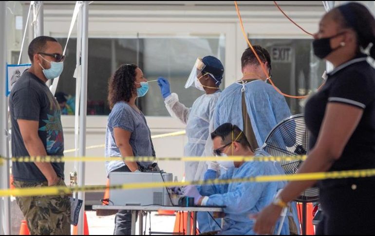 Nueva York se mantiene como el estado más golpeado en Estados Unidos por la pandemia. EFE/C. Herrera