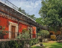 El trabajo de arquitectura de la hacienda es espléndido, como lo muestran sus espacios exteriores. ESPECIAL