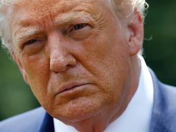 Trump insiste en que las encuestas que lo muestran rezagado frente a Biden son defectuosas. AP / ARCHIVO