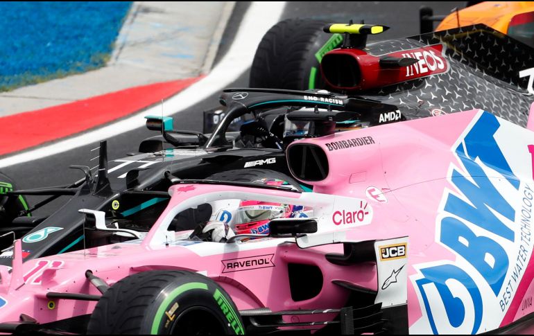 Pérez afronta su décima temporada en la Fórmula Uno, la séptima con Racing Point. AP / D. Bandic
