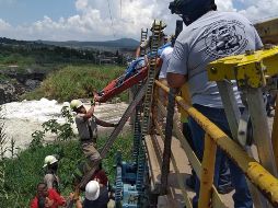 La mujer de 24 años sufrió una fractura en la rodilla. ESPECIAL / UEPCBJ