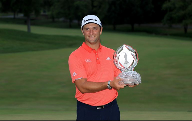Rahm alcanzó su cuarta victoria en el PGA Tour y amanecerá en la cima del ranking mundial. AFP / S. Greenwood/