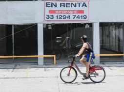 CIERRES. Centenares de comerciantes en Guadalajara han desalojado sus locales por la actual pandemia.  EL INFORMADOR• G. Gallo