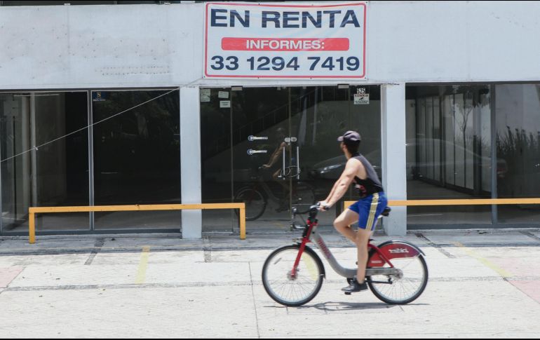 CIERRES. Centenares de comerciantes en Guadalajara han desalojado sus locales por la actual pandemia.  EL INFORMADOR• G. Gallo