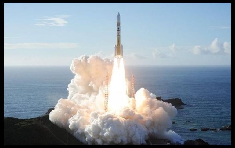 La sonda Hope de Emiratos Árabes Unidos fue lanzada desde la base espacial Tanegashima de Japón. REUTERS