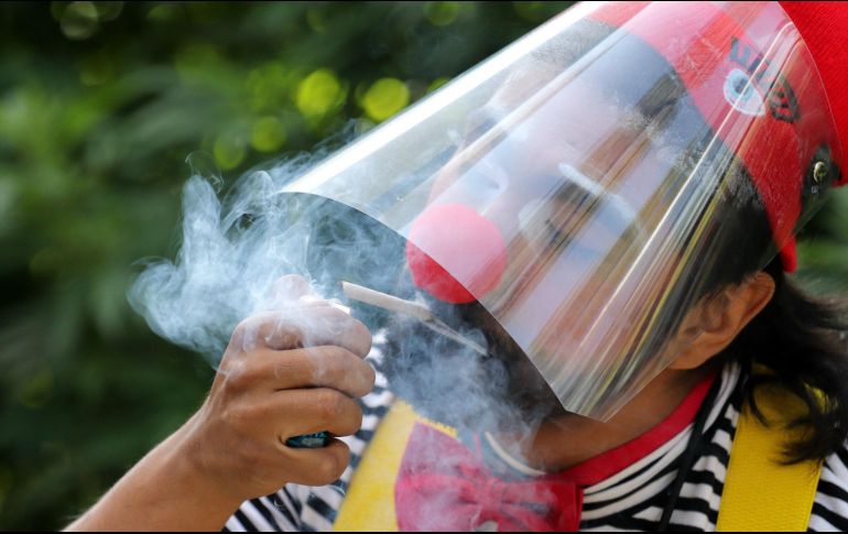 Sobre el manejo de la pandemia, el titular del Ejecutivo señala que está actuando con responsabilidad para salvar vidas y a pesar de los pesares consideró que vamos bien. EFE / J. Pazos