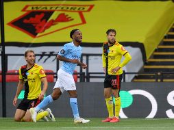 Raheem Sterling colaboró con un doblete en la victoria 4-0 de este martes. AP / R. Heathcote