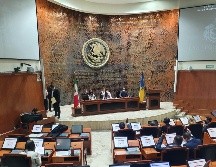 Votaron a favor las bancadas de MC y del PAN; en contra los cuatro legisladores de Morena, tres del PRI, el perredista Enrique Velázquez y la emecista Mara Robles. EL INFORMADOR/R. Rivas