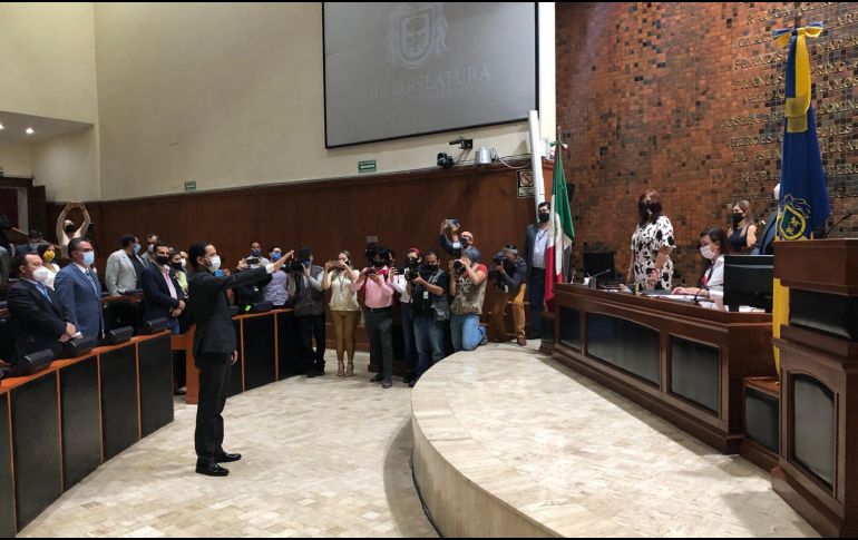 Salvador Romero negó que exista algún impedimento legal para su continuidad en el puesto. EL INFORMADOR/R. Rivas