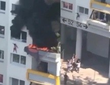 Los menores escaparon ilesos de este incidente. ESPECIAL