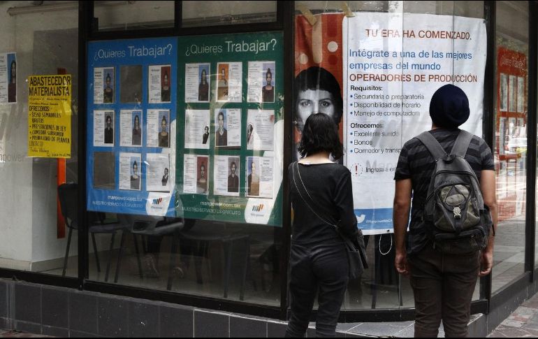 La crisis de salud provocó el despido de miles de mexicanos en estos meses. EL INFORMADOR/A. Camacho