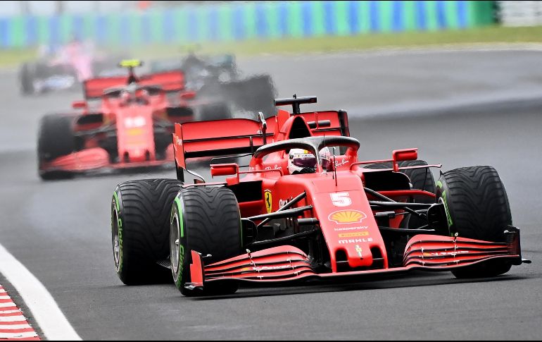 Ferrari ocupa el quinto lugar en la clasificación del Mundial de Constructores después de tres carreras. AFP / ARCHIVO