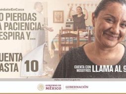 La campaña incluyó una serie de desplegados gráficos que recrean escenarios de violencia intrafamiliar contra las mujeres, invitándolas a contar hasta 10 segundos y a llamar a la línea 911. ESPECIAL