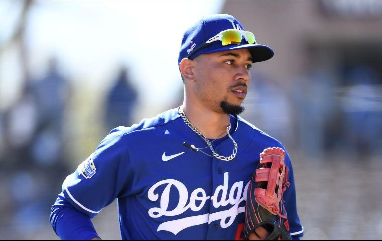 Betts. Llegó a los Dodgers en febrero pasado. TWITTER/@Dodgers
