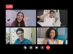 Al unir Messenger Rooms y Facebook Live, la compañía tecnológica presenta nuevas formas para que la gente pueda estar cerca, a pesar del confinamiento y las medidas de sanidad. ESPECIAL / FACEBOOK