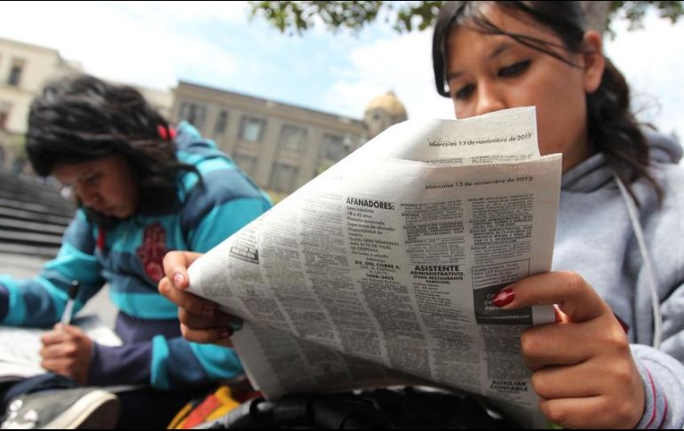 Por su parte, de los 11.9 millones de la población disponible para trabajar que estuvo ausente de su trabajo o deseaba trabajar, pero no buscó trabajo por el COVID-19; 65.7 por ciento. EL INFORMADOR / ARCHIVO