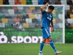 Cristiano no pudo evitar la caída de la Juventus. AFP / M. Bertorello