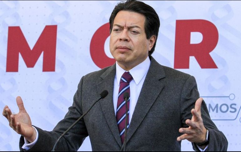 Mario Delgado respondió a los señalamientos hechos por Calderón tras darse a conocer la designación de consejeros del INE cercanos a Morena. NTX/ARCHIVO