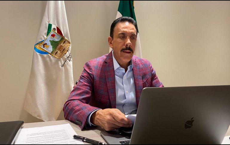 Omar Fayad, gobernador de Hidalgo y coordinador de la Comisión de Desarrollo Económico de la Conago, se encargó de presentar la propuesta. TWITTER/@omarfayad