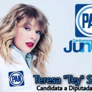 Circula en redes falsa candidatura de Taylor Swift como diputada del PAN