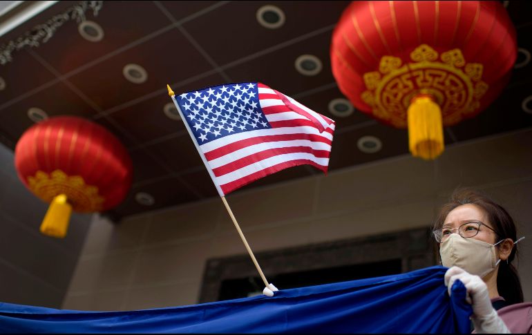 EU argumenta que el cierre está motivado porque desde el consulado se orquestaban actividades de espionaje industrial y se había llevado a cabo fraude con visados. AFP/M. Felix