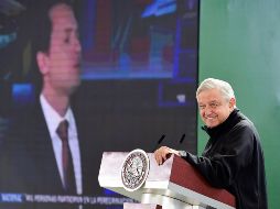 El Presidente dijo que, ahora que el exdirector de Pemex es investigado por la FGR, es importante saber a qué actores políticos llegaron los sobornos de la Reforma Energética. EFE/Presidencia de México