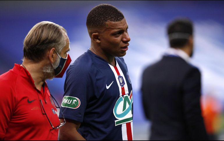El francés se lesionó ayer en la final de la Copa de Francia contra el Saint-Etienne, que su equipo ganó por 1-0. EFE / Y. Valat
