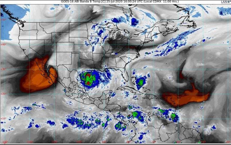 Las bandas nubosas de 