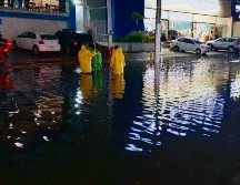 DETENIDA. La lluvia que azotó ayer a la Zona Metropolitana de Guadalajara (ZMG) provocó una inundación que causó la interrupción del Tren Ligero, además de autos varados y calles anegadas en Tlajomulco, Guadalajara y Zapopan, como el cruce de Patria y Beethoven (foto). Protección Civil activó operativos para verificar afectaciones en viviendas por toda la ciudad. También se reportaron árboles caídos en distintos puntos. ESPECIAL