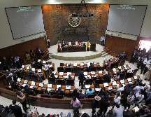 Desde que inició la contingencia sanitaria el pleno del Congreso estatal ha sesionado al menos en veinte ocasiones. EL INFORMADOR / ARCHIVO