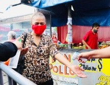 El Baratillo y el tianguis de Polanco operaron con 31 filtros sanitarios para regular el ingreso de clientes. ESPECIAL