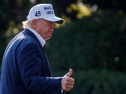 El presidente Donald Trump  recordó que con un pronóstico adverso ganó la candidatura del partido y derrotó en 2016 a su rival demócrata, Hillary Clinton. EFE