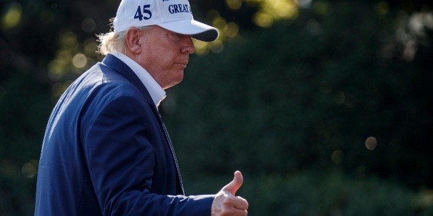 Cae popularidad de Trump a 100 d&iacute;as de las elecciones