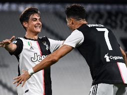 DUPLA LETAL. El rendimiento de Dybala y Cristiano Ronaldo juntos fue clave para que la Juve se alzara con el título. ARCHIVO